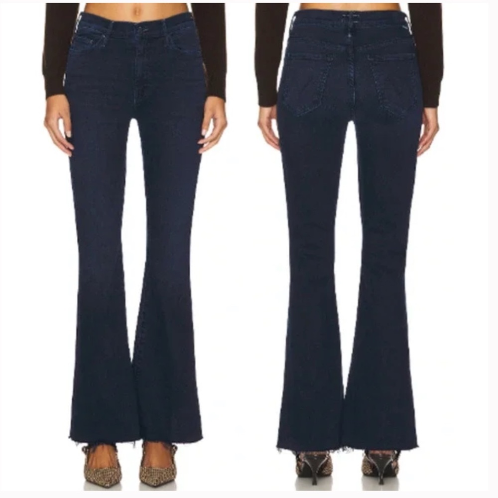 NWT Mother The Weekender Mid Rise Flared Jeans Size 26
